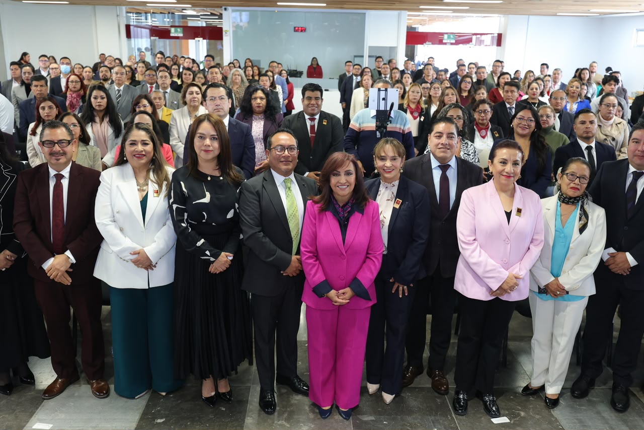 Supervisa Lorena Cuéllar avance de las nuevas salas de oralidad del TSJE; gobierno del estado invierte 100 mdp en su construcción
